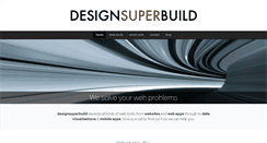 Desktop Screenshot of designsuperbuild.com